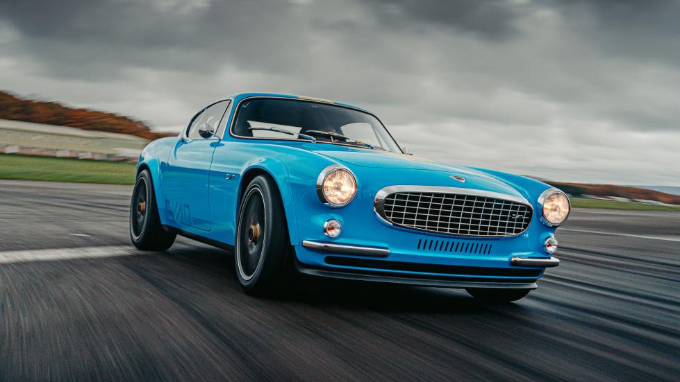 Volvo p1800 cyan