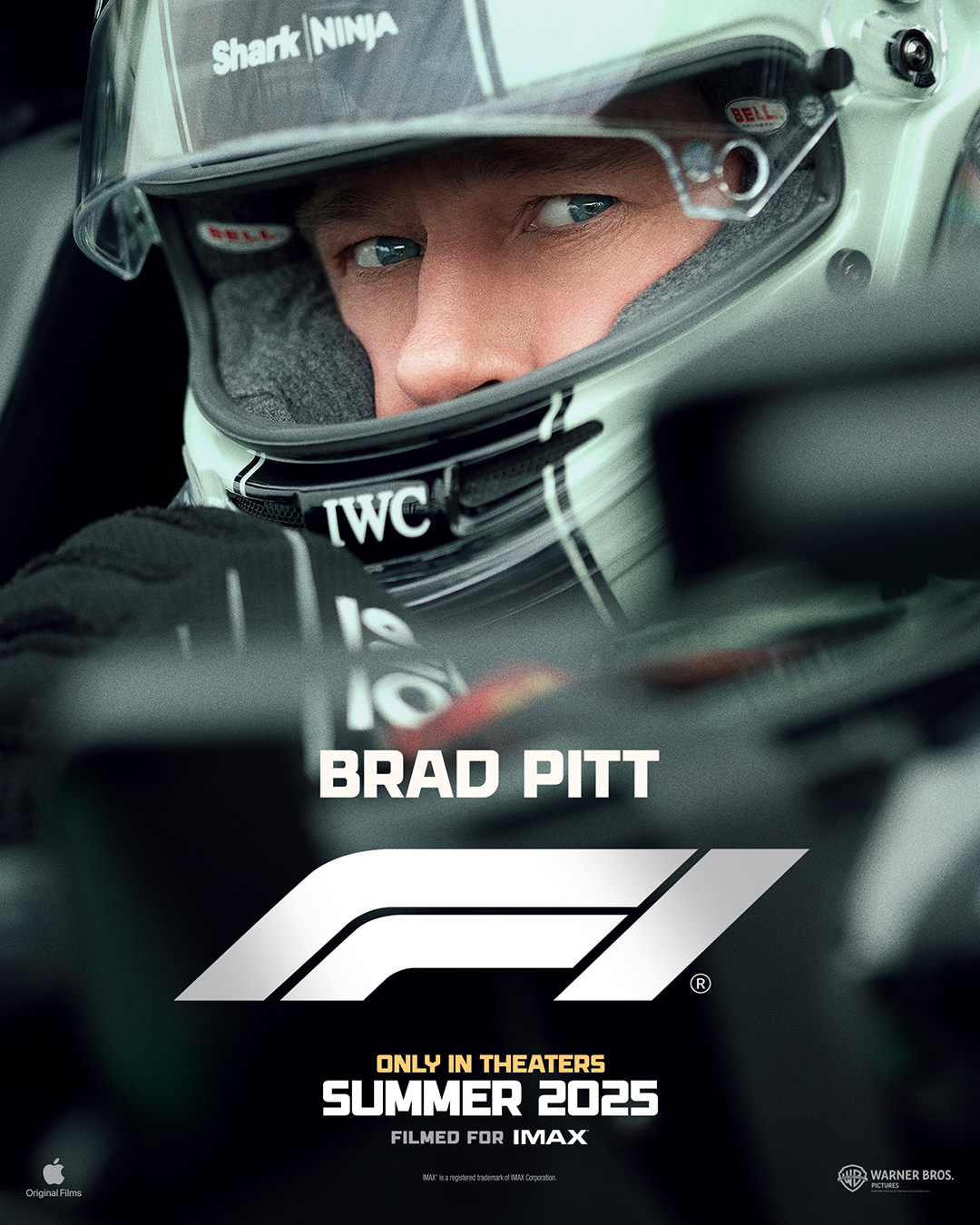 Affiche F1 Brad Pitt