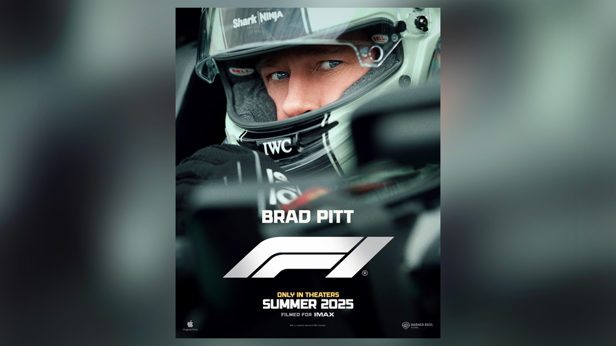 Affiche Film F1 Brad Pitt